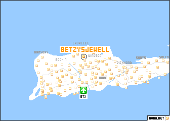 map of Betzys Jewell