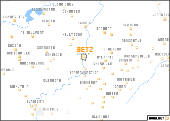 map of Betz