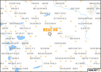 map of Beucha