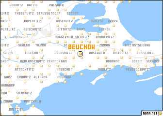 map of Beuchow