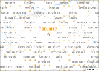 map of Beuditz