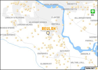 map of Beulah