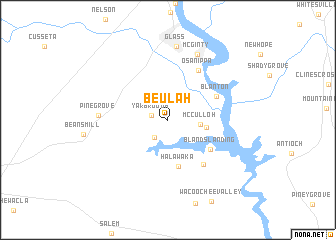 map of Beulah