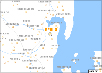 map of Beula