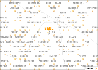 map of Beul