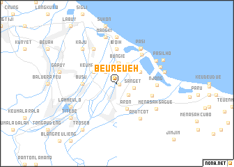 map of Beureueh