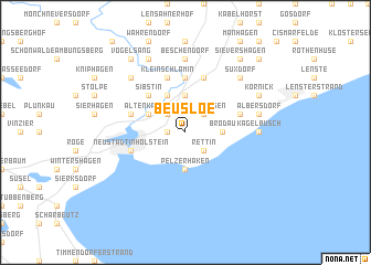 map of Beusloe