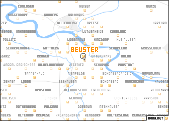 map of Beuster