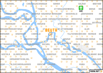 map of Beuta