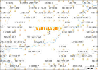 map of Beutelsdorf