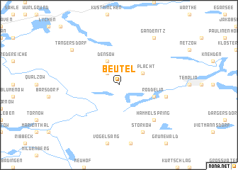 map of Beutel