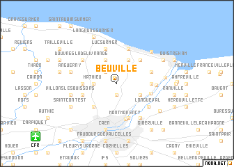 map of Beuville