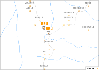 map of Beú