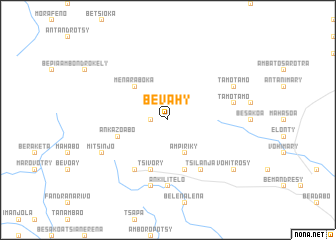 map of Bevahy