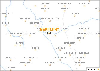 map of Bevalahy