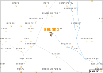 map of Bevaro