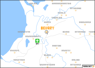 map of Bevary