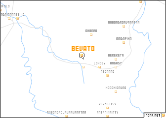 map of Bevato