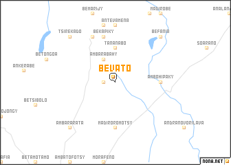 map of Bevato