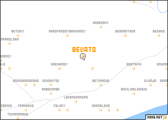map of Bevato