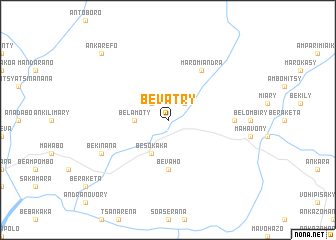 map of Bevatry