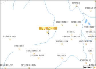 map of Bevazaha