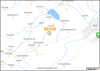 map of Bevda