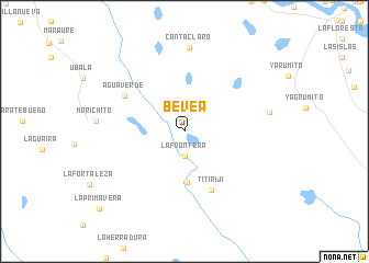 map of Bevea