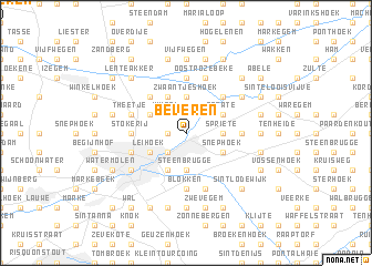 map of Beveren