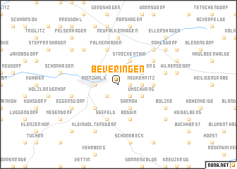 map of Beveringen