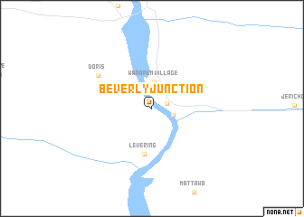map of Beverly Junction
