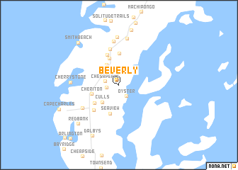 map of Beverly