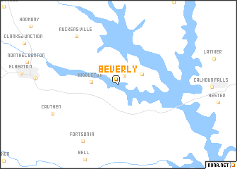 map of Beverly