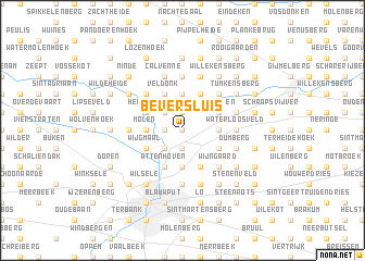 map of Beversluis