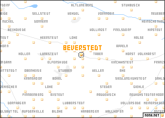 map of Beverstedt