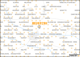 map of Beverzak