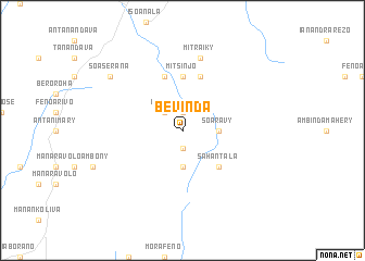 map of Bevinda