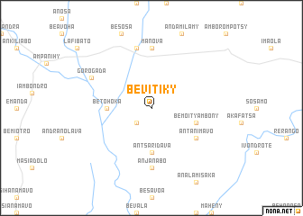 map of Bevitiky