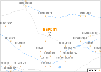 map of Bevoay