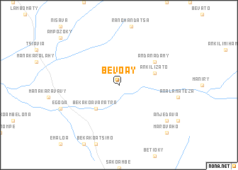 map of Bevoay