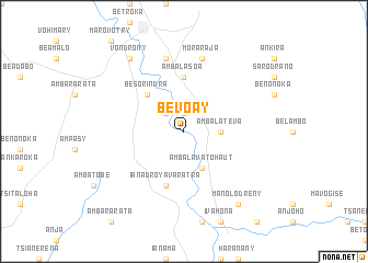 map of Bevoay