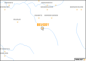 map of Bevoay