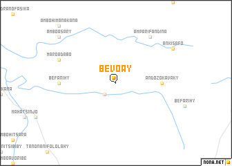 map of Bevoay