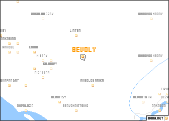 map of Bevoly