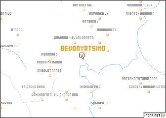 map of Bevony Atsimo