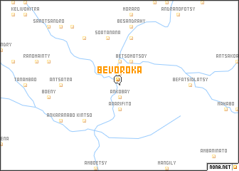 map of Bevoroka