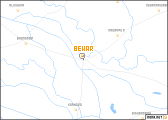 map of Bewar