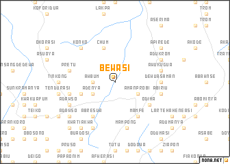 map of Bewasi