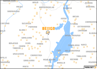 map of Bexiga