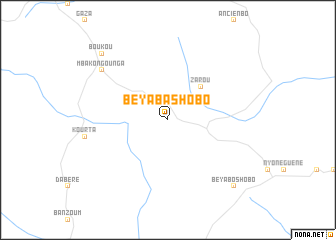 map of Beya-Bashobo